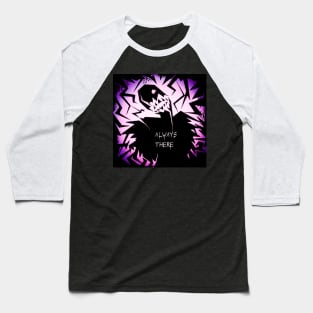 Halloween - Monster from darkness - Purple Baseball T-Shirt